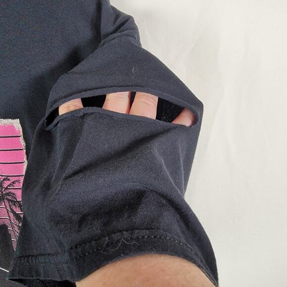 Boyz N The Hood Ice Cube Shirt Bleach Splattered Distressed 90s Rap Tshirt Sz 2X - Picture 6 of 11